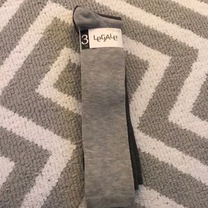 Pack of three knee socks
